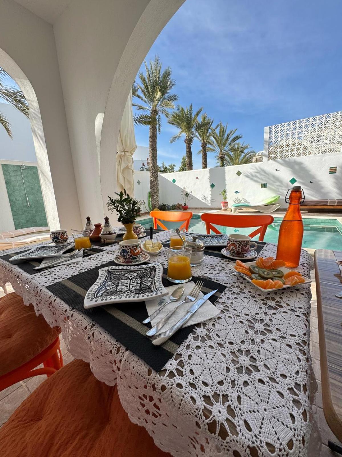 Dar El Kahina Djerba Hotel Mezraia Exterior foto